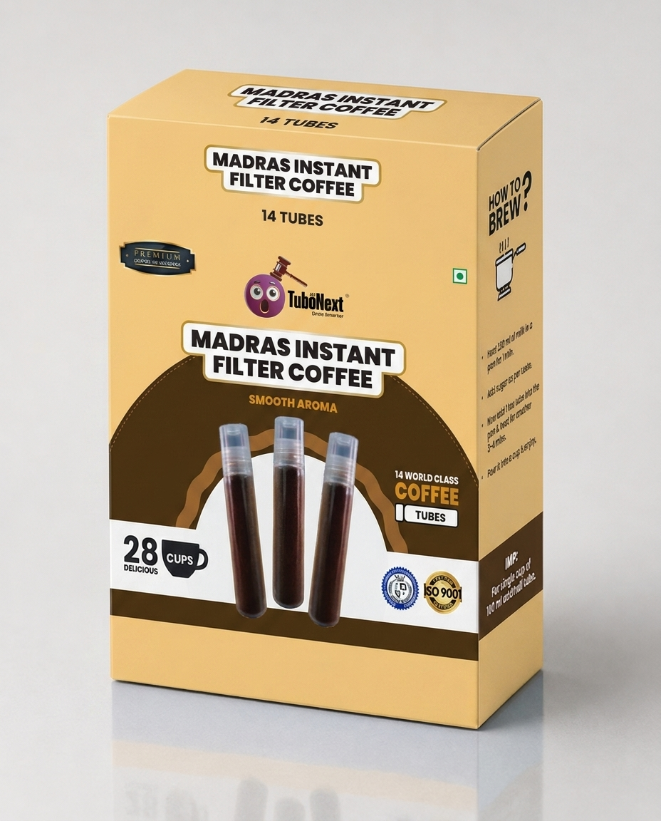 madras instant filter coffee official box