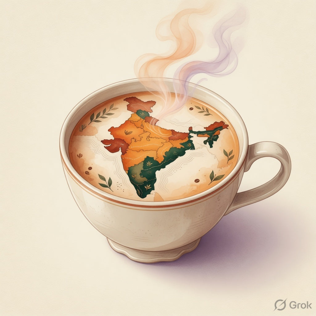 India map in a cup of TuboNext